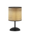 SOBREMESA LARINO MADERA/NEGRO 1 X 60W E-27
