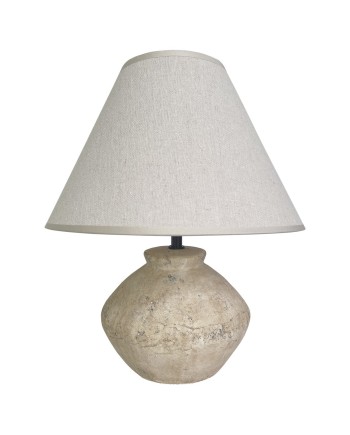 SOBREMESA LARRY PIEDRA BEIG 1 X 40W E-14