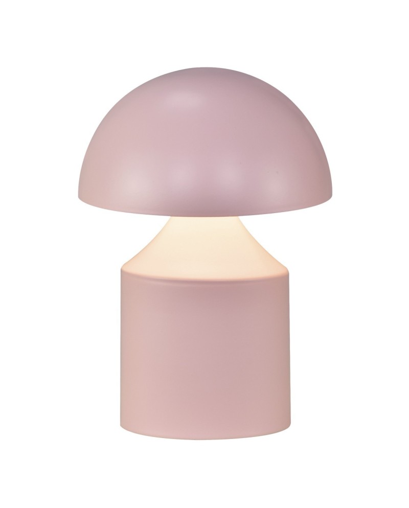 SOBREMESA NOMO ROSA LED - BATERIA RECARGABLE