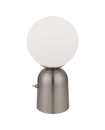 SOBREMESA PARMA NIQUEL SATINAD 1 X 40W E-14