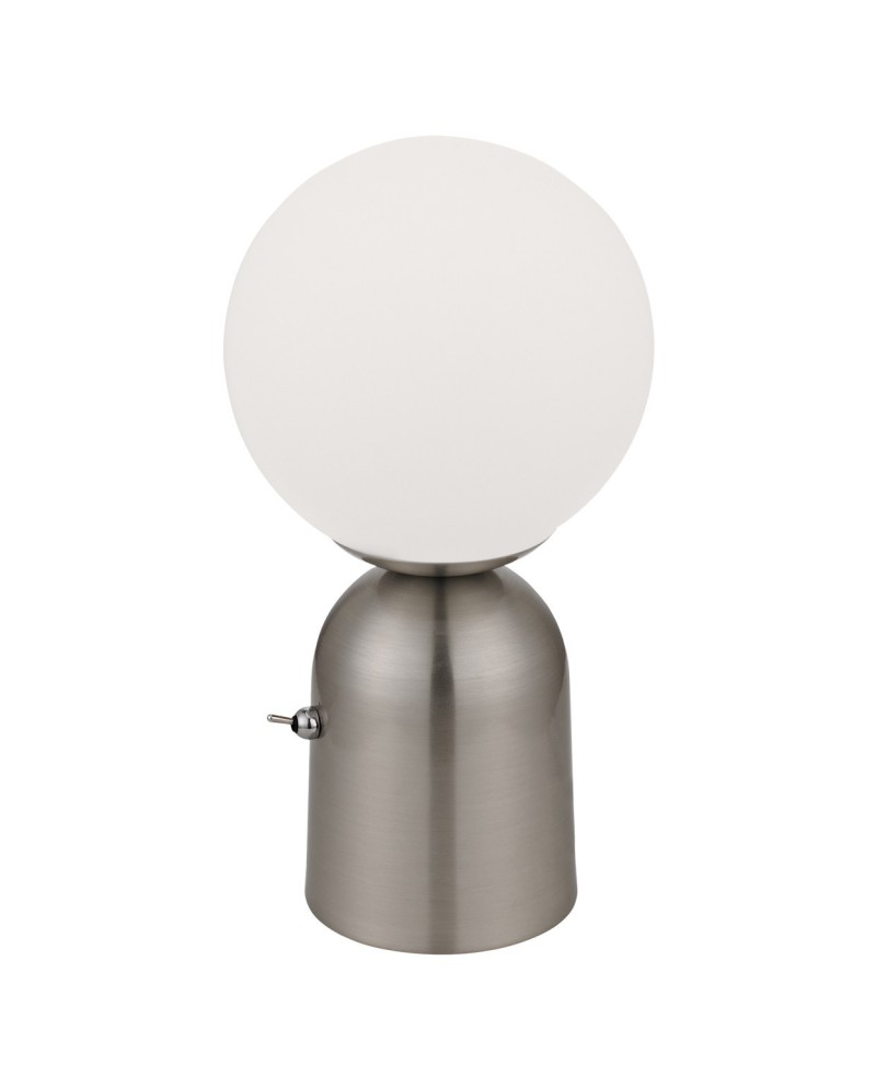 SOBREMESA PARMA NIQUEL SATINAD 1 X 40W E-14