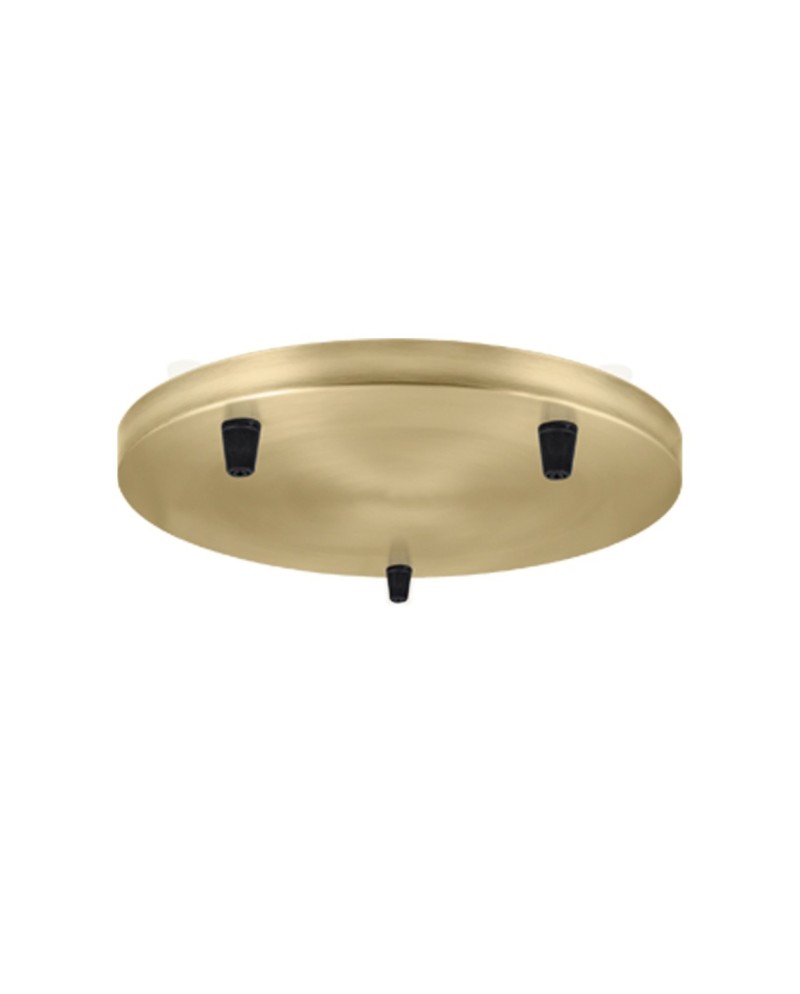 BASE REDONDA 3L LATÓN 20CM CON PRISIONEROS