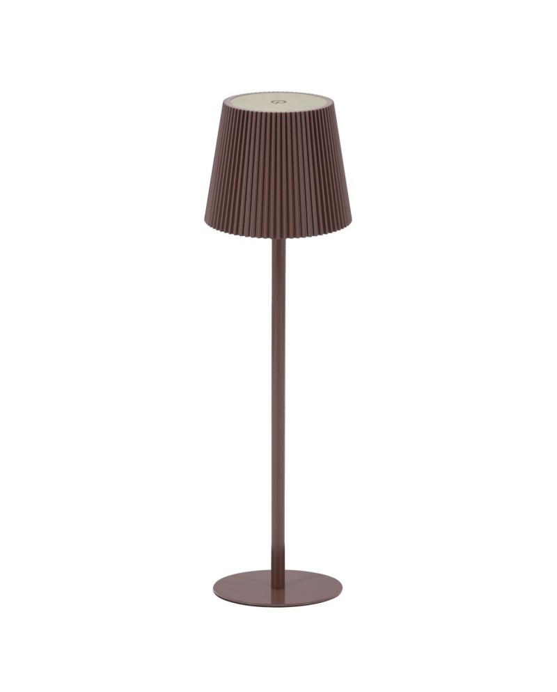 SOBREMESA-PIE SUNSET MARRON LED 5W - BATERIA RECARGABLE
