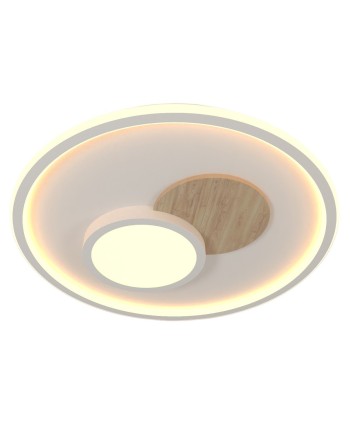 PLAFON LED TANA BLANCO-MADERA LED 90W 3000/4000/6000K