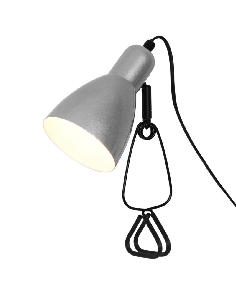 FLEXO TULUM PLATA 1 X 40W E-14