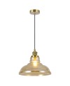 COLGANTE UMBRIA LATÓN - AMBAR 1 X 60W E-27