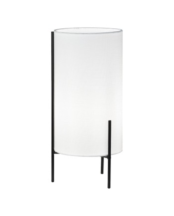 SOBREMESA VIRGIL BLANCO/NEGRO 1 X 40W E-14