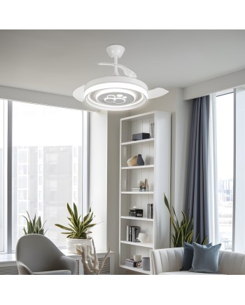 VENTILADOR FALCON BLANCO 50CMS 3 PALAS