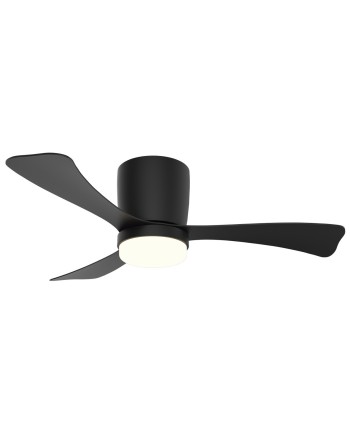 VENTILADOR KENT NEGRO 107CM 3 PALAS LED 18W