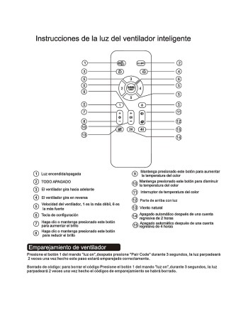 VENTILADOR LUXE BLANCO 50CMS 3 PALAS