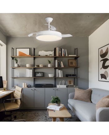 VENTILADOR MINI TOGO BLANCO 40CMS 3 PALAS