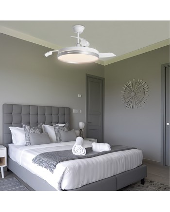 VENTILADOR MINI TOGO PLATA 40CMS 3 PALAS