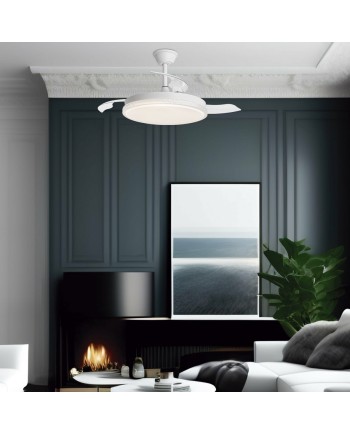 VENTILADOR ZAFIR BLANCO 50CMS 3 PALAS