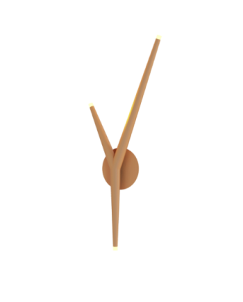 ARRECIFE APLIQUE ARRECIFE ( 3 L ) ORO LED 5,5W   3000K   450 LMS