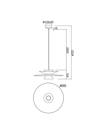 ESTRELLA COLGANTE LED - 12W - BLANCO DIMABLE TRIAC LED 12W   3000K   900 LMS