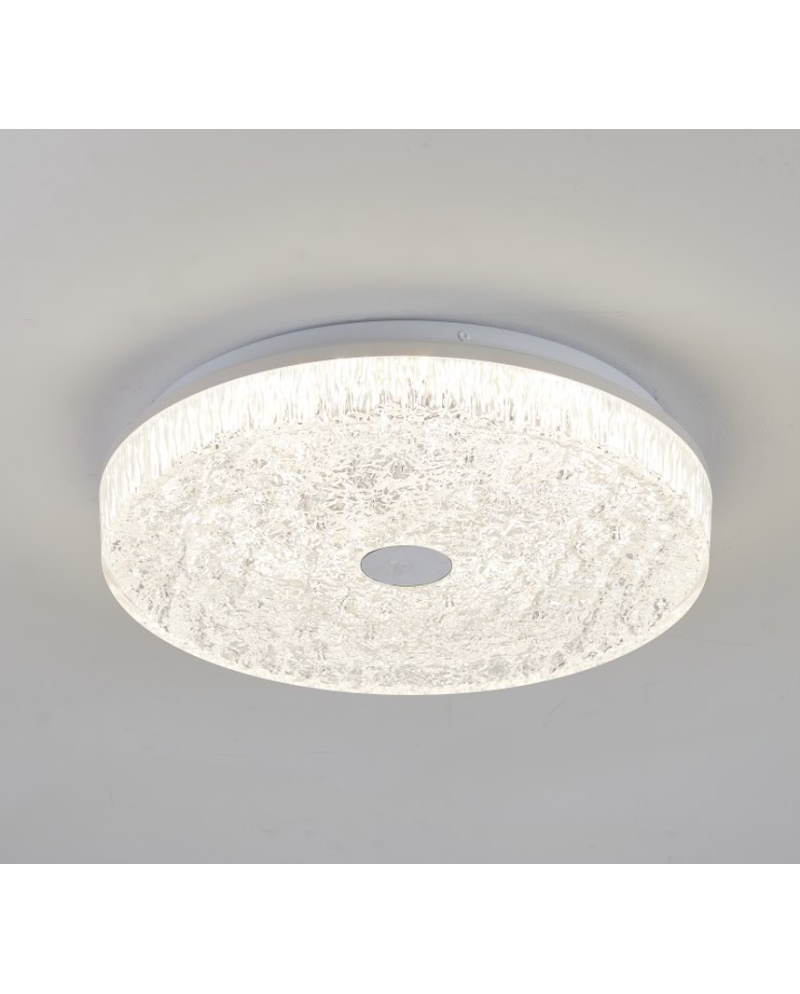 FROZEN PLAFON LED DIMABLE BLANCO REDONDO 48CM - CON MANDO LED 30W   2700K 5000K