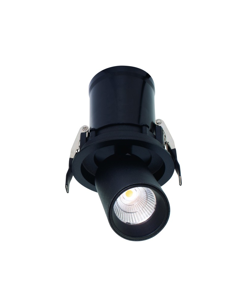 Garda * Empotrable Led Cob (Basculante) Negro 7W - 3000K
