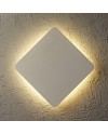 Bora Bora * Aplique Led Cuadrado Blanco - 12W 3000K