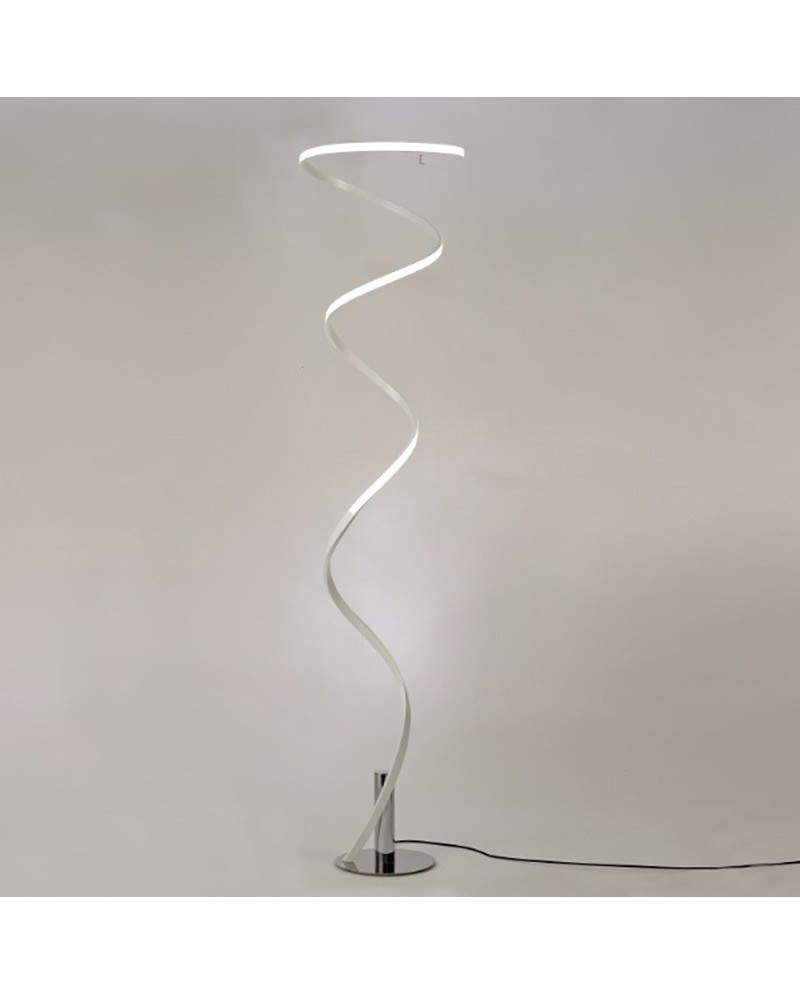 Helix * Pie Salon Led 42W - 4000K - Blanco/Cromo