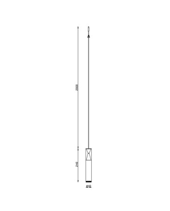MODULAR LIGHT * COLGANTE SPARK ORO