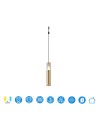 MODULAR LIGHT * COLGANTE SPARK ORO