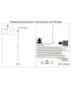 MODULAR LIGHT * COLGANTE FUGAZ BLANCO