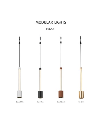MODULAR LIGHT * COLGANTE FUGAZ BLANCO