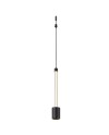 MODULAR LIGHT * COLGANTE FUGAZ NEGRO