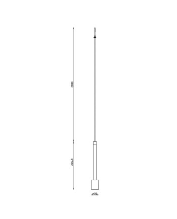 MODULAR LIGHT * COLGANTE FUGAZ CAMEL
