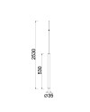 MODULAR LIGHT * COLGANTE CALA CORTEN