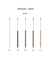 MODULAR LIGHT * COLGANTE MOANA GRIS OSCURO