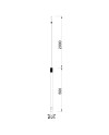 MODULAR LIGHT * COLGANTE MOANA LATON