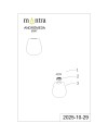 MODULAR LIGHT * CRISTAL  BLANCO OPAL