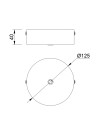 MODULAR LIGHT * BASE FLORON SUPERFICIE 1L - ORO
