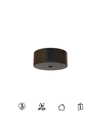 MODULAR LIGHT * BASE FLORON SUPERFICIE 1L - NEGRO