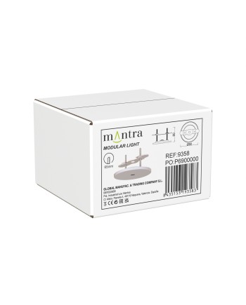 MODULAR LIGHT * BASE FLORON EMPOTRADO 1L - BLANCO