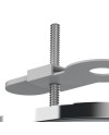 MODULAR LIGHT * BASE FLORON EMPOTRADO 1L - CROMO