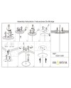 MODULAR LIGHT * BASE FLORON EMPOTRADO 1L - CROMO