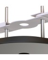 MODULAR LIGHT * BASE FLORON EMPOTRADO 1L - NEGRO