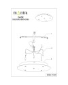 MODULAR LIGHT * BASE FLORON 5L -  CROMO