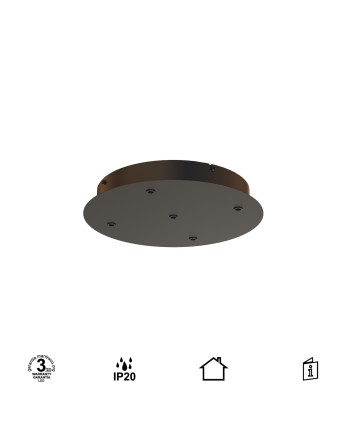 MODULAR LIGHT * BASE FLORON 5L -  NEGRO