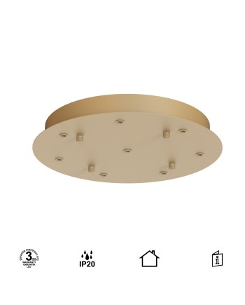 MODULAR LIGHT * BASE FLORON 8L -  ORO
