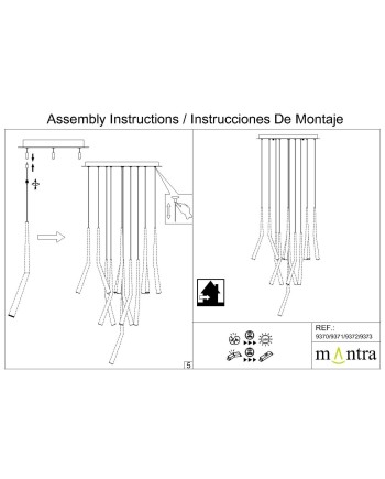 MODULAR LIGHT * BASE FLORON 14L -  BLANCO