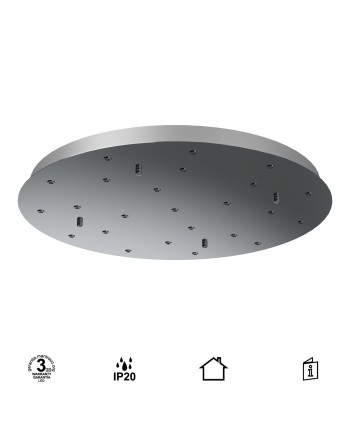 MODULAR LIGHT * BASE FLORON 24L -  CROMO