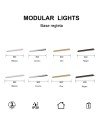 MODULAR LIGHT * BASE REGLETA 4L -  BLANCO