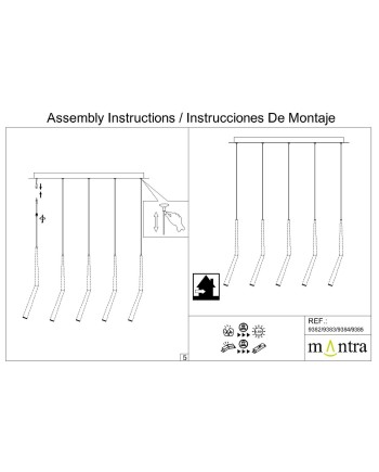 MODULAR LIGHT * BASE REGLETA 5L -  BLANCO