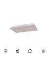 MODULAR LIGHT * BASE RECTANGULAR 8L -  BLANCO
