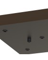 MODULAR LIGHT * BASE RECTANGULAR 8L -  NEGRO