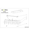 MODULAR LIGHT * BASE RECTANGULAR 14L -  ORO