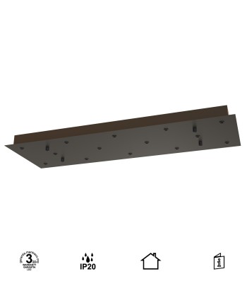 MODULAR LIGHT * BASE RECTANGULAR 14L -  NEGRO